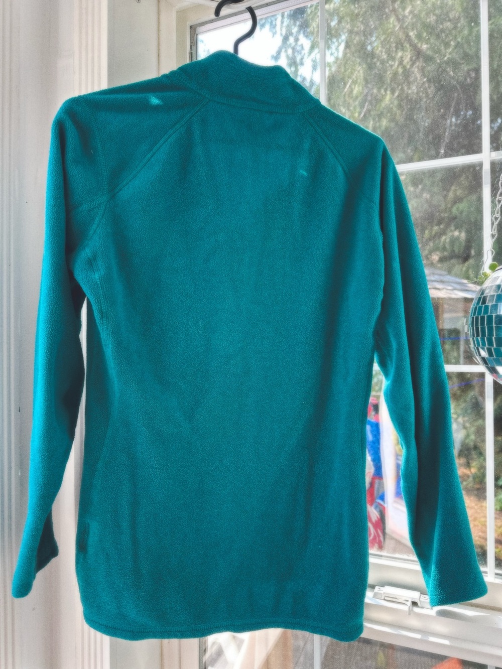 The North Face Teal Half-Zip Fleece Pullover - XL - Y2K Vintage - Picture 4 of 4